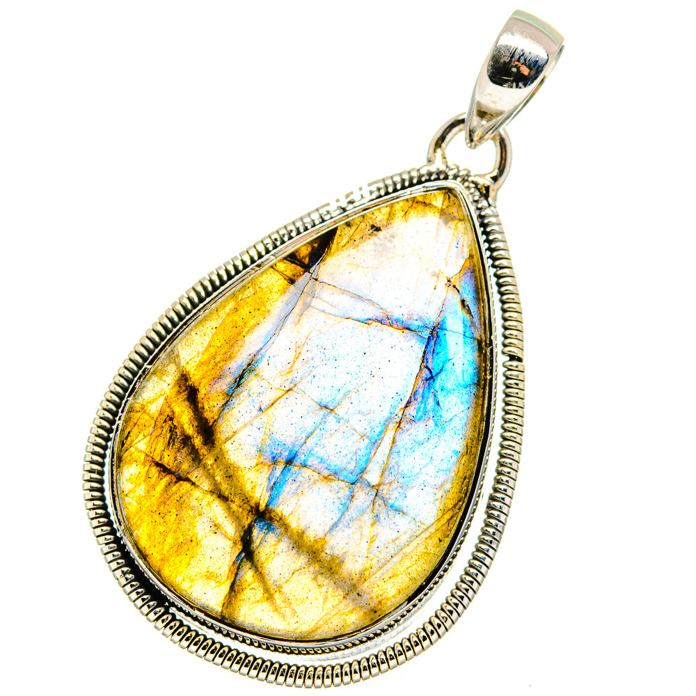 Labradorite Pendants handcrafted by Ana Silver Co - PD13329