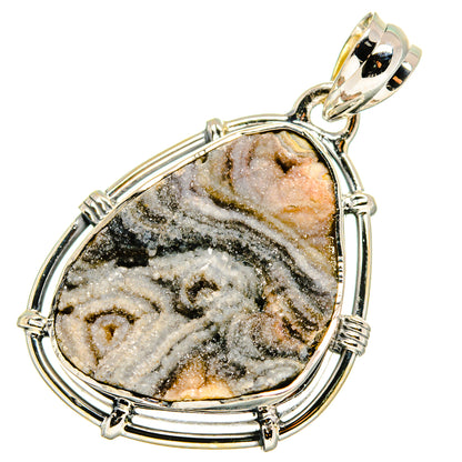 Desert Druzy Pendants handcrafted by Ana Silver Co - PD13338