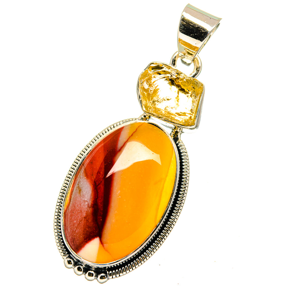 Mookaite Pendants handcrafted by Ana Silver Co - PD13354