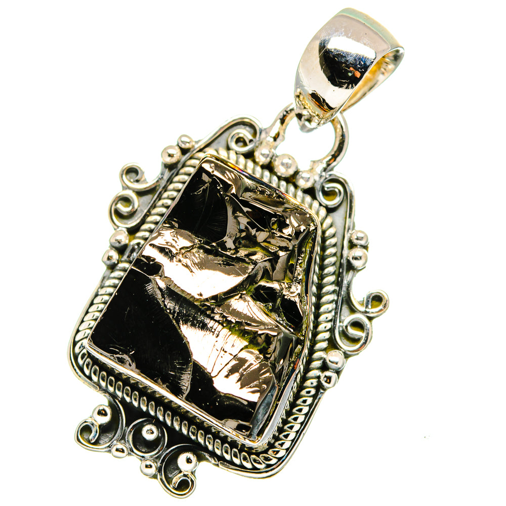 Shungite Pendants handcrafted by Ana Silver Co - PD13371