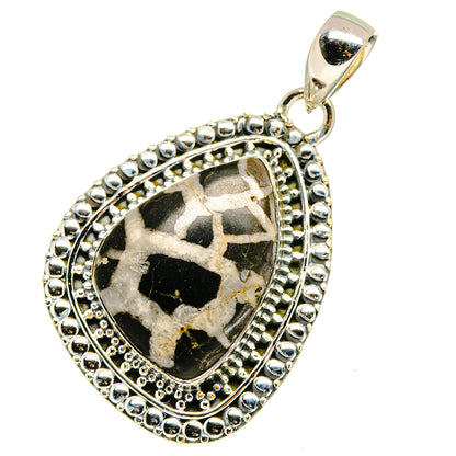 Septarian Geode Pendants handcrafted by Ana Silver Co - PD13373