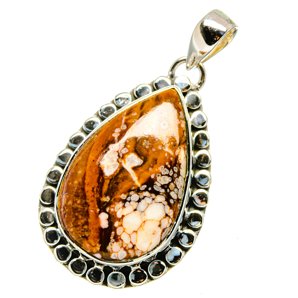 Wild Horse Jasper Pendants handcrafted by Ana Silver Co - PD13376