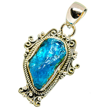 Apatite Pendants handcrafted by Ana Silver Co - PD13377