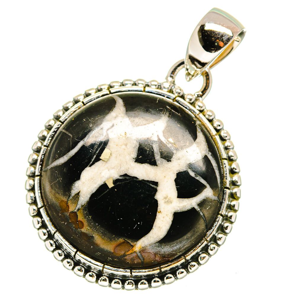 Septarian Geode Pendants handcrafted by Ana Silver Co - PD13379