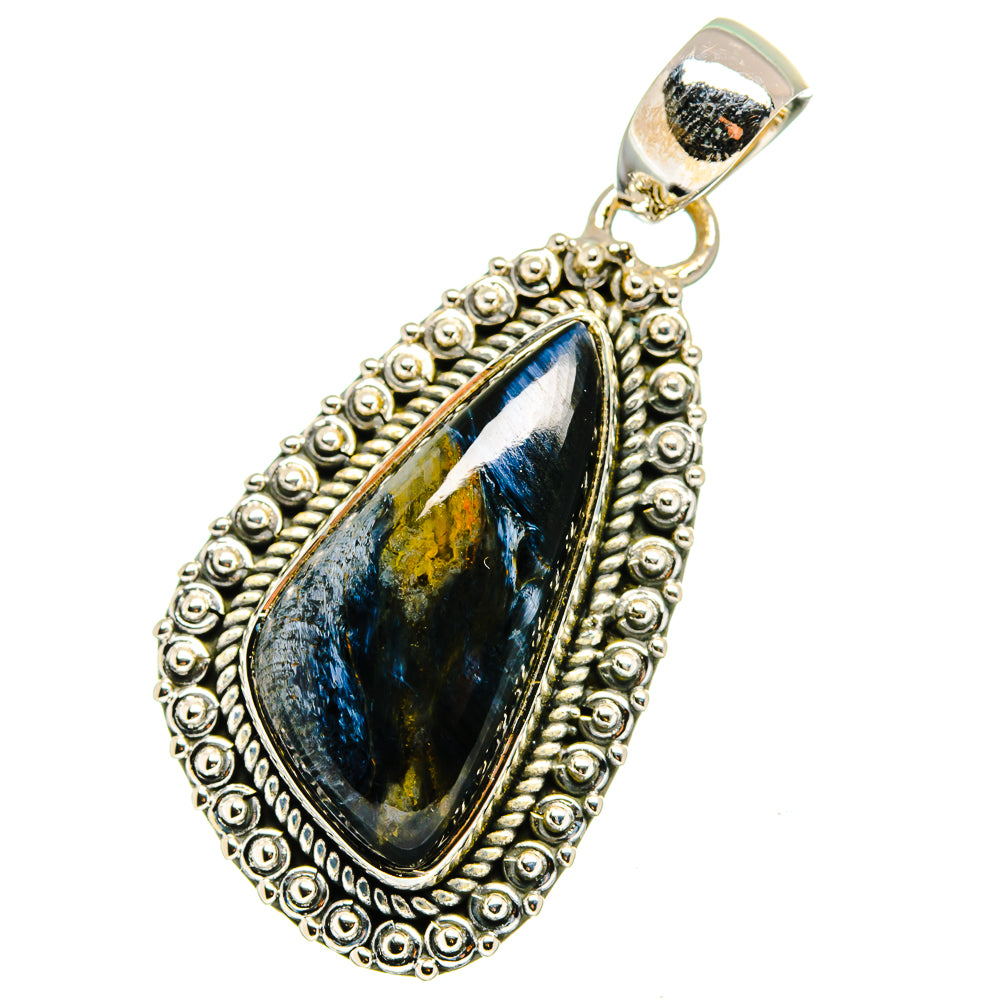 Pietersite Pendants handcrafted by Ana Silver Co - PD13382