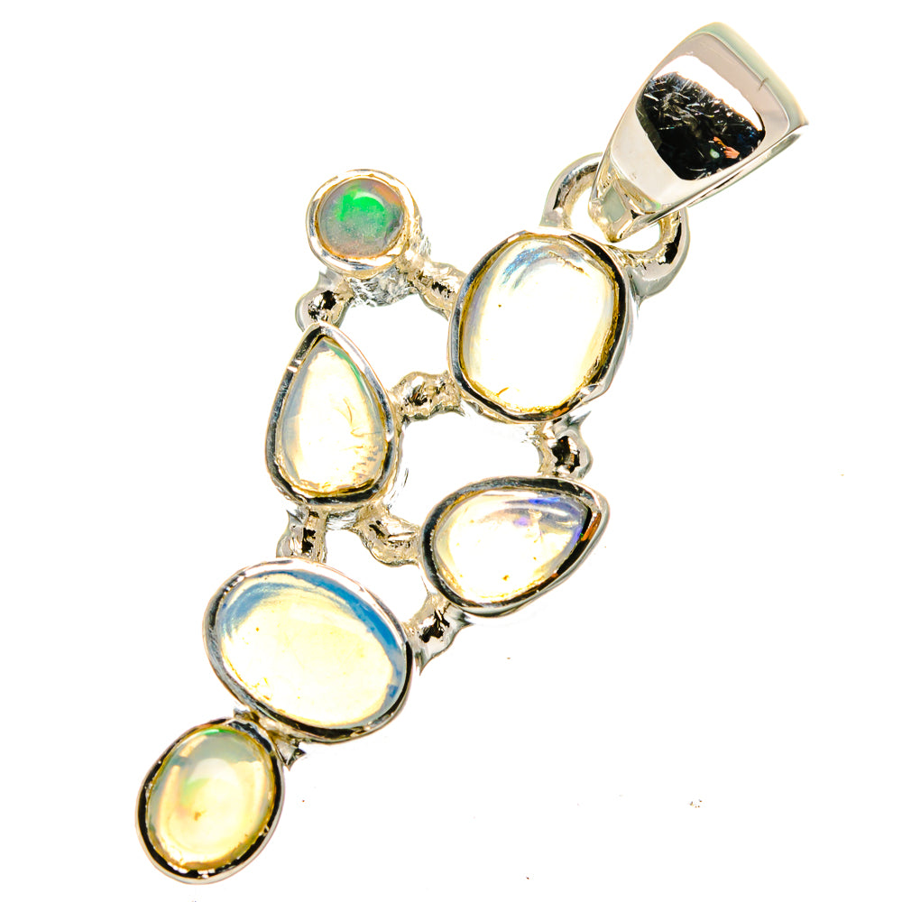 Ethiopian Opal Pendants handcrafted by Ana Silver Co - PD13383