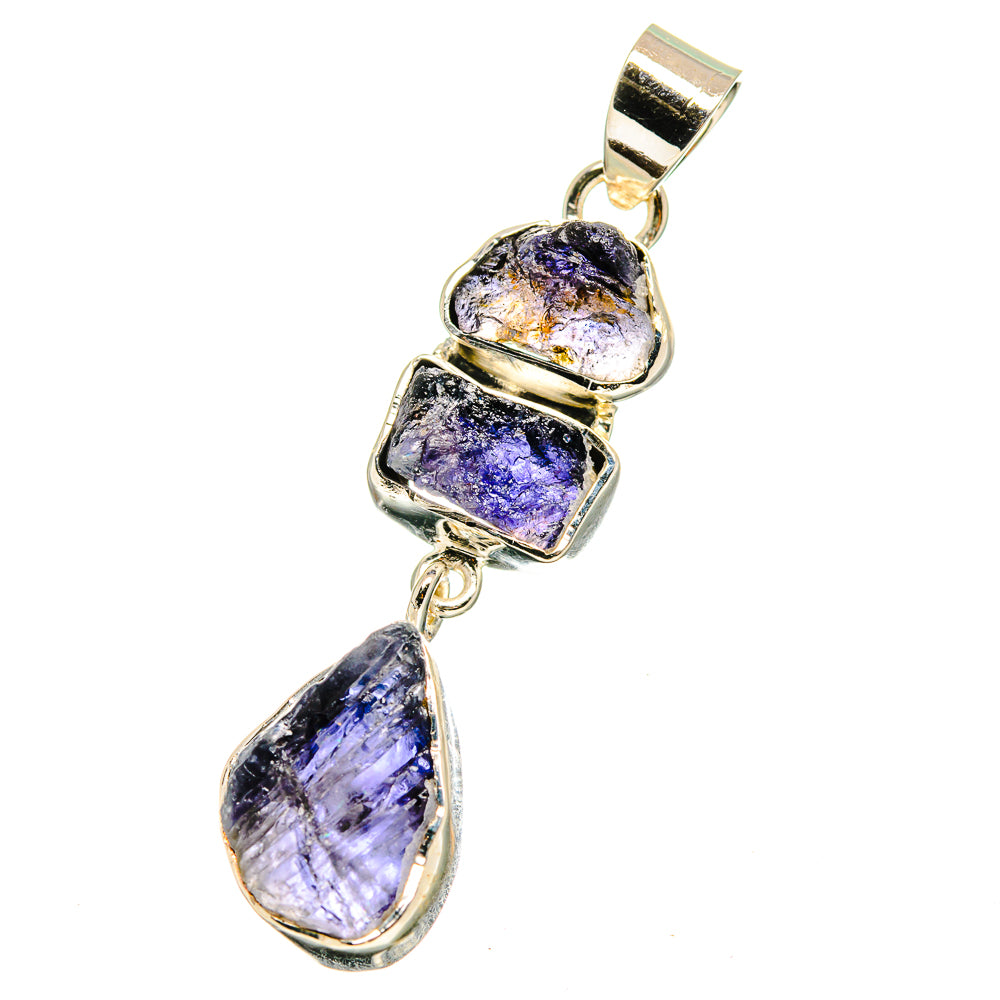 Tanzanite Pendants handcrafted by Ana Silver Co - PD13406