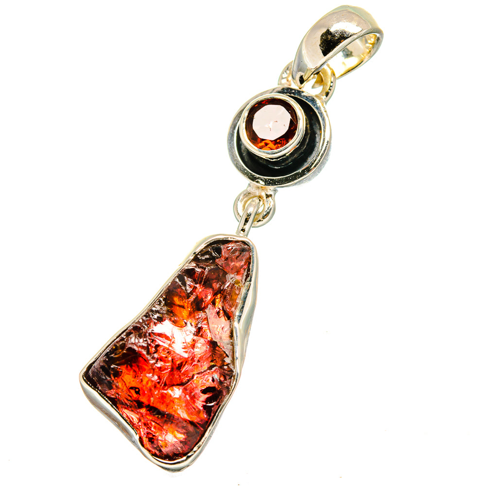 Garnet Pendants handcrafted by Ana Silver Co - PD13407