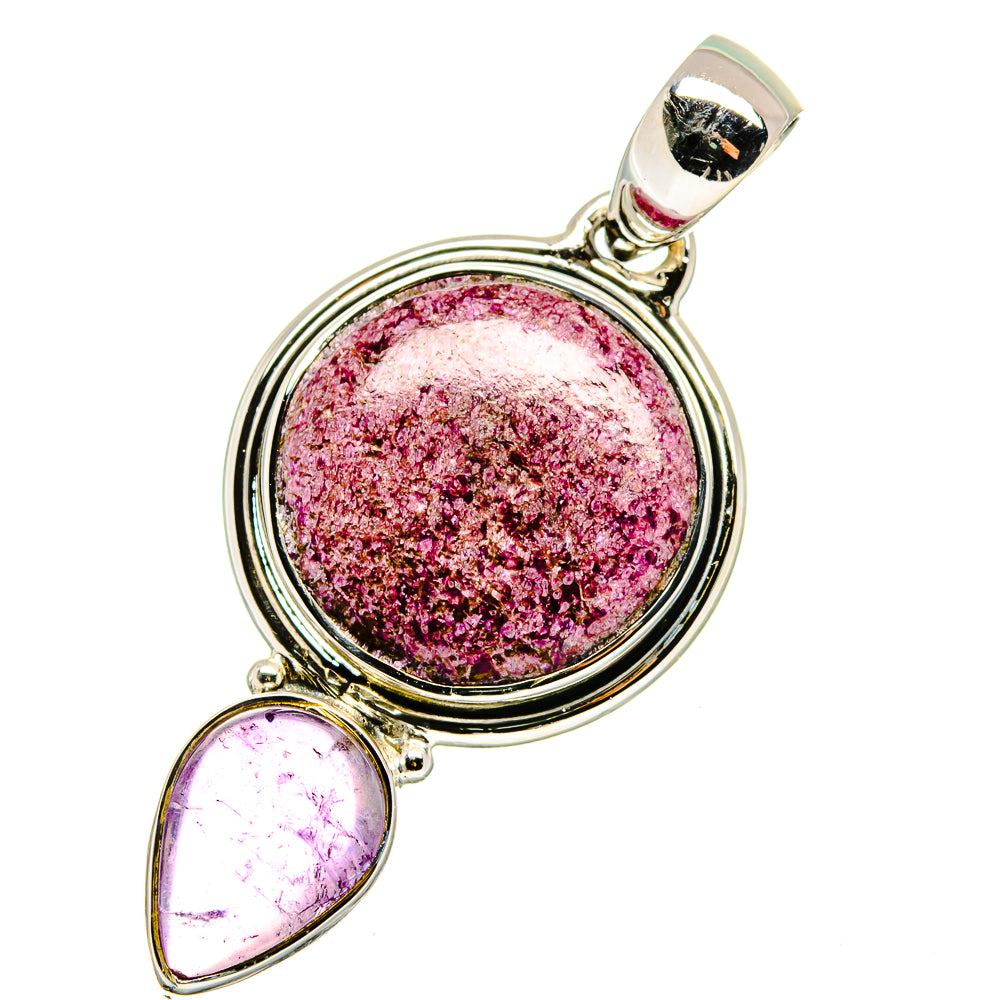 Stichtite Pendants handcrafted by Ana Silver Co - PD13416