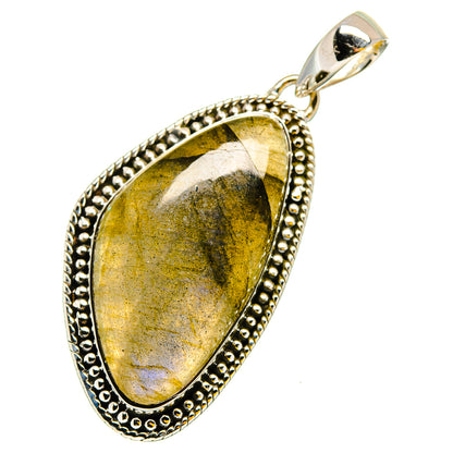 Labradorite Pendants handcrafted by Ana Silver Co - PD13425