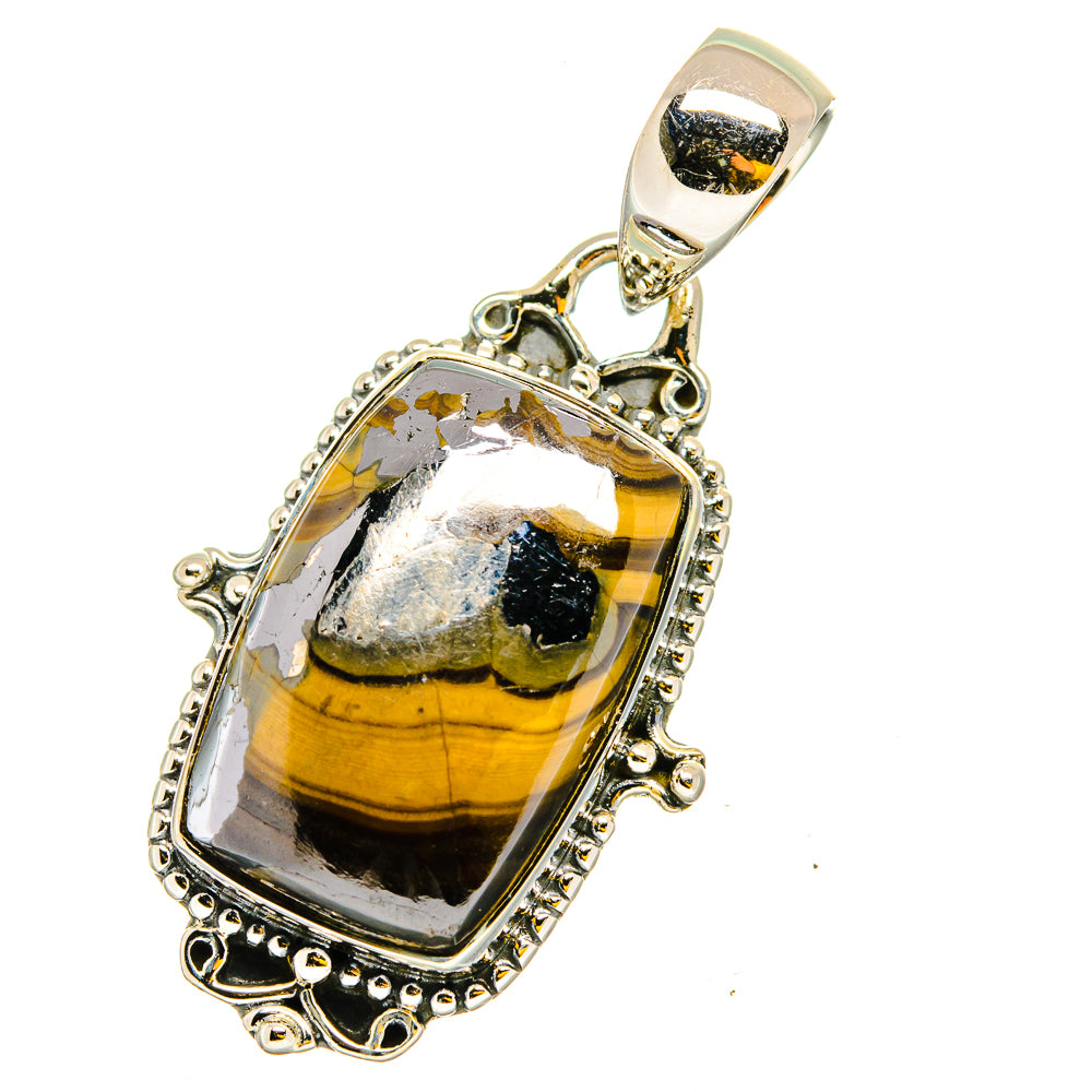 Schalenblende Pendants handcrafted by Ana Silver Co - PD13427 - Photo 2
