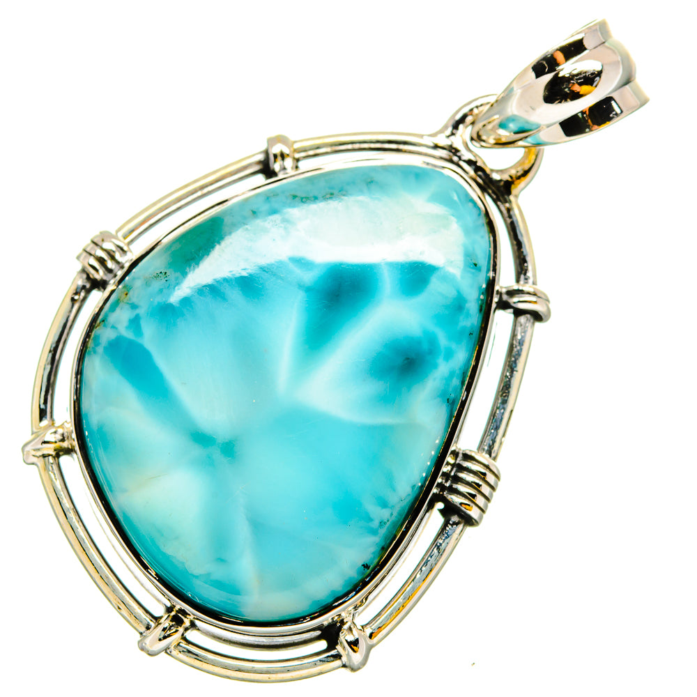 Larimar Pendants handcrafted by Ana Silver Co - PD13436