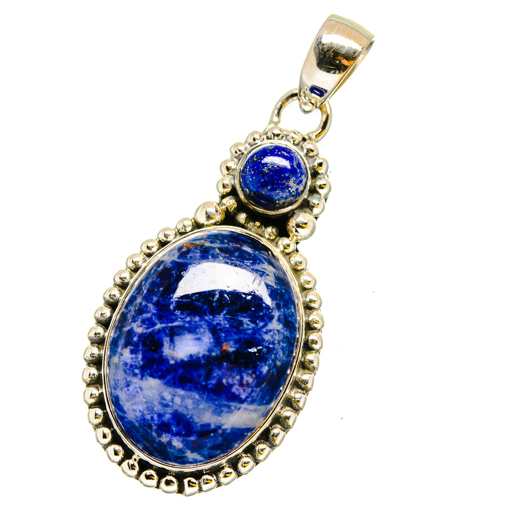 Sodalite Pendants handcrafted by Ana Silver Co - PD13438