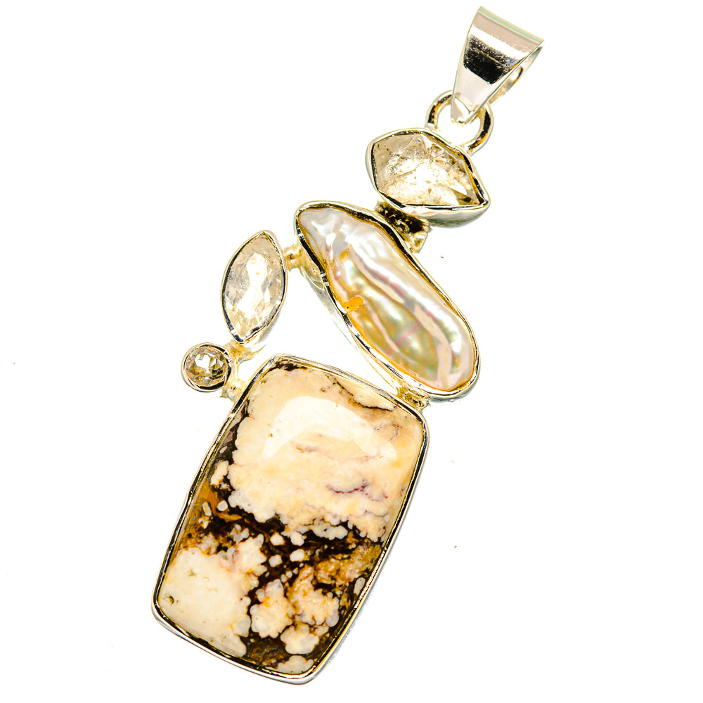 Wild Horse Jasper Pendants handcrafted by Ana Silver Co - PD13450