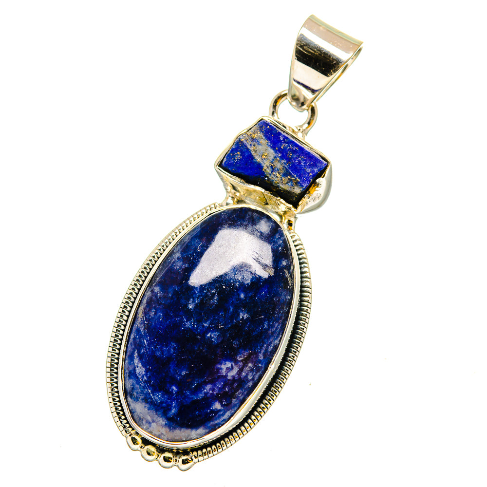 Sodalite Pendants handcrafted by Ana Silver Co - PD13458