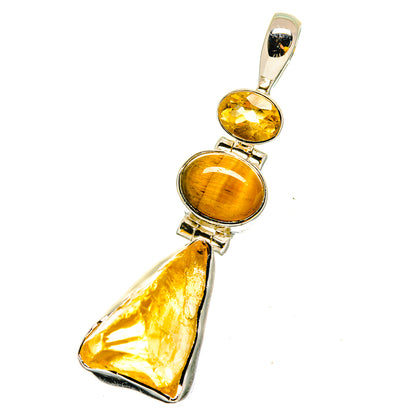 Citrine Pendants handcrafted by Ana Silver Co - PD13463