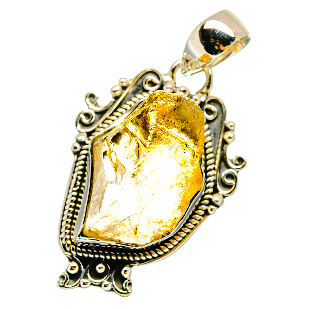 Citrine Pendants handcrafted by Ana Silver Co - PD13472