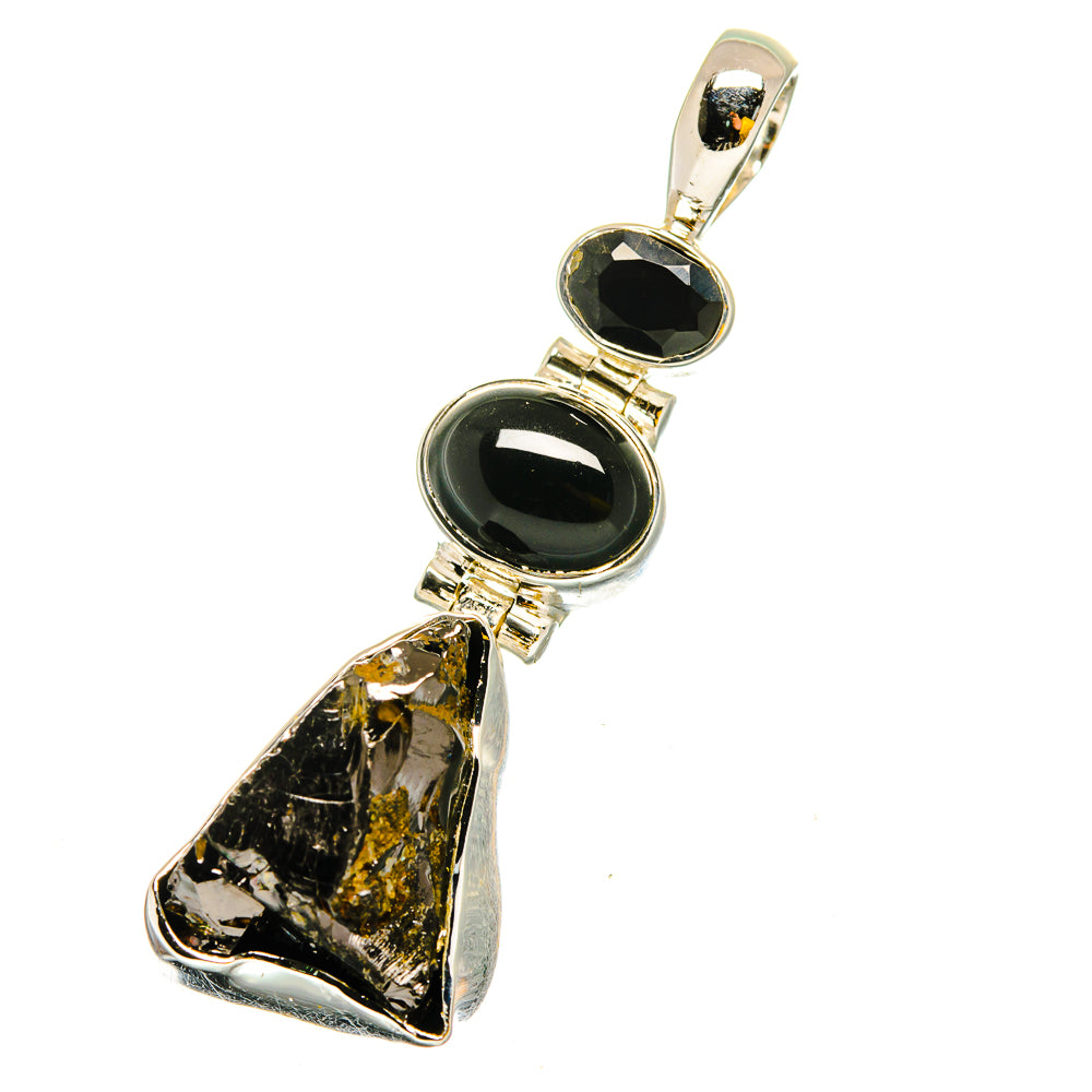 Shungite Pendants handcrafted by Ana Silver Co - PD13474