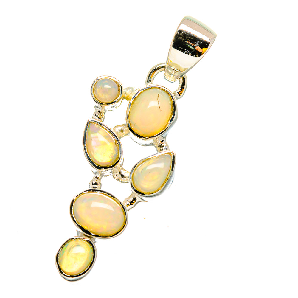 Ethiopian Opal Pendants handcrafted by Ana Silver Co - PD13488