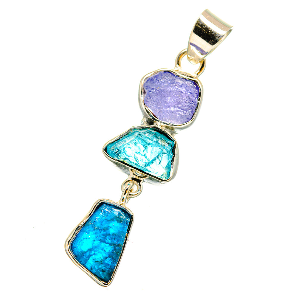 Apatite Pendants handcrafted by Ana Silver Co - PD13496