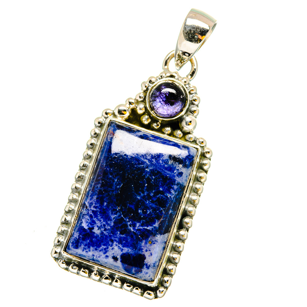 Sodalite Pendants handcrafted by Ana Silver Co - PD13497