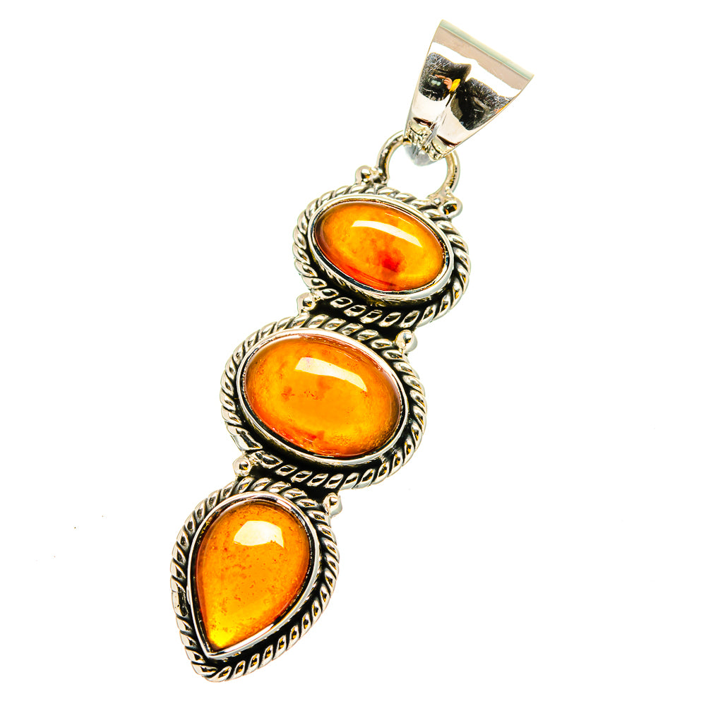 Carnelian Pendants handcrafted by Ana Silver Co - PD13500