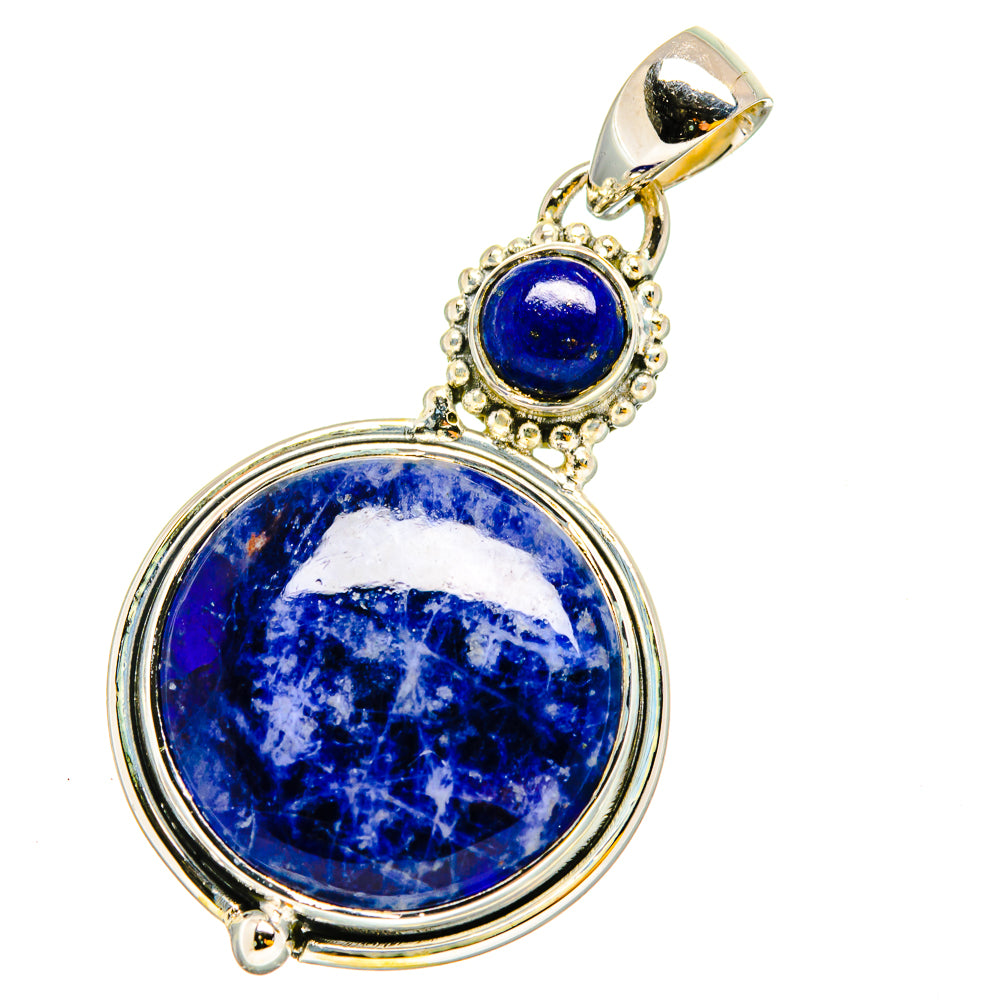 Sodalite Pendants handcrafted by Ana Silver Co - PD13505
