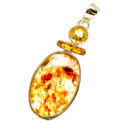 Sunstone Pendants handcrafted by Ana Silver Co - PD13508