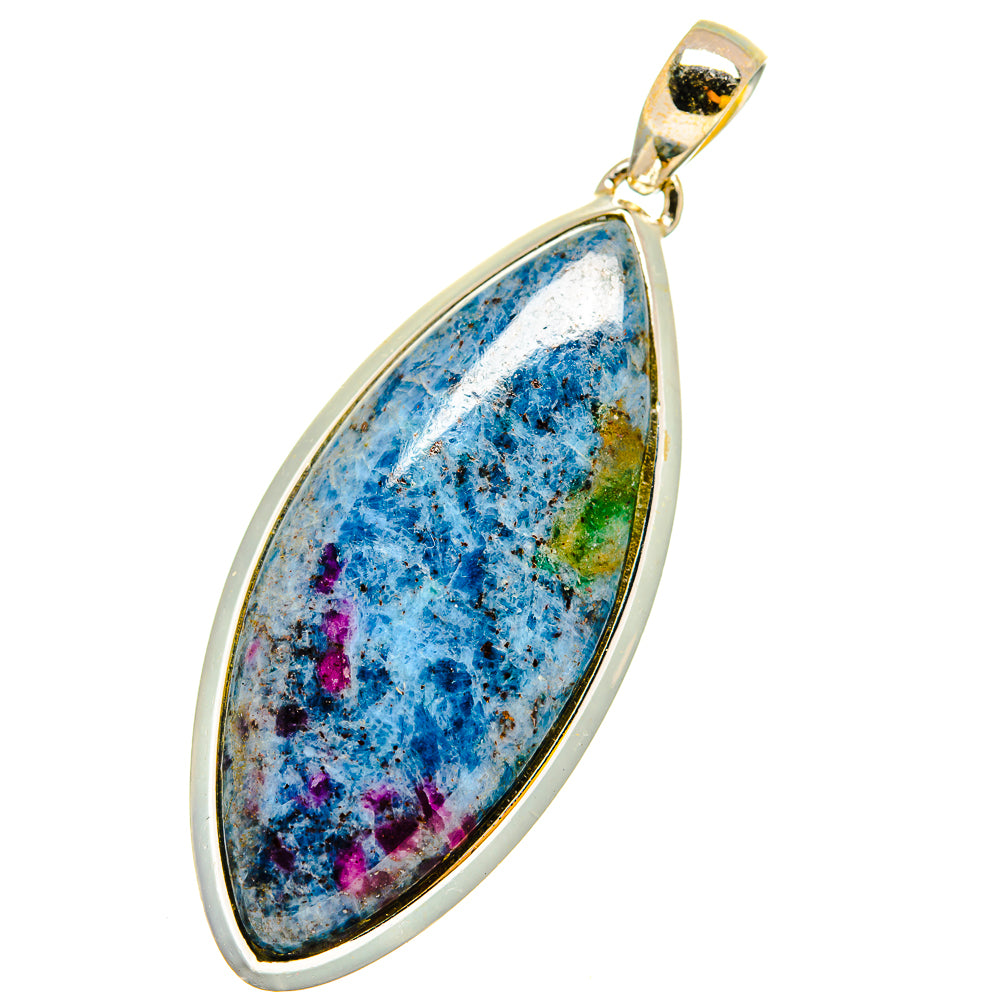 Ruby Fuchsite Pendants handcrafted by Ana Silver Co - PD13515