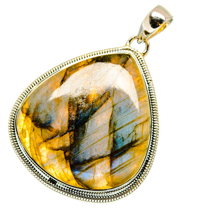 Labradorite Pendants handcrafted by Ana Silver Co - PD13518
