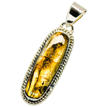 Labradorite Pendants handcrafted by Ana Silver Co - PD13534