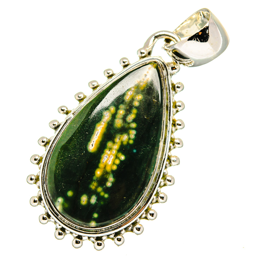 Ocean Jasper Pendants handcrafted by Ana Silver Co - PD13538