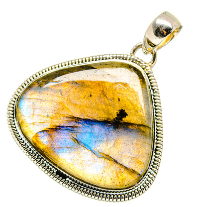 Labradorite Pendants handcrafted by Ana Silver Co - PD13543