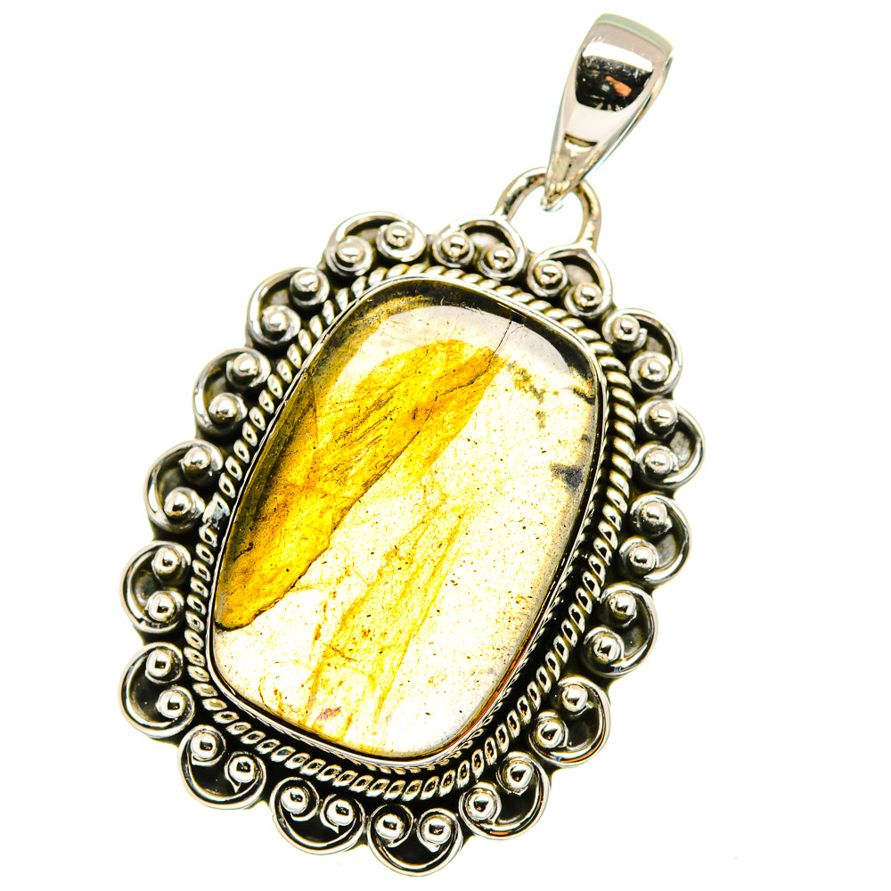 Labradorite Pendants handcrafted by Ana Silver Co - PD13556