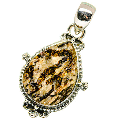 Astrophyllite Pendants handcrafted by Ana Silver Co - PD13558