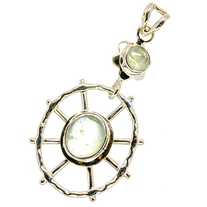 Aquamarine Pendants handcrafted by Ana Silver Co - PD13565