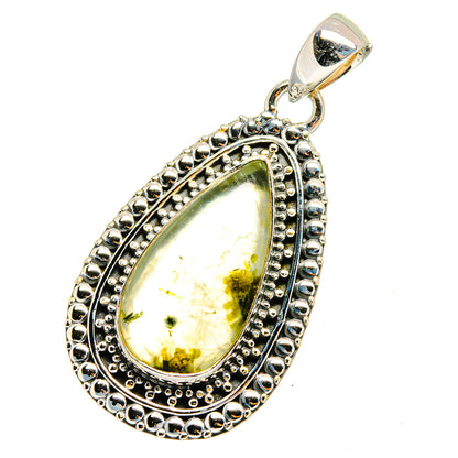 Prehnite Pendants handcrafted by Ana Silver Co - PD13572