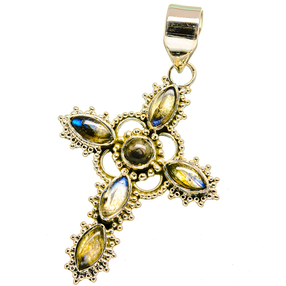 Labradorite Pendants handcrafted by Ana Silver Co - PD13577