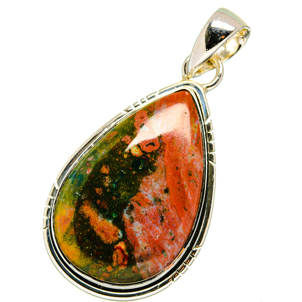 Ocean Jasper Pendants handcrafted by Ana Silver Co - PD13588