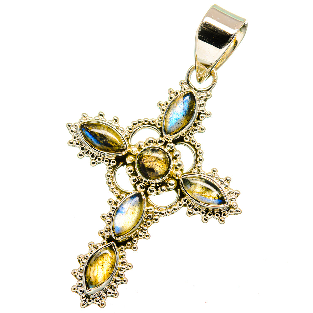 Labradorite Pendants handcrafted by Ana Silver Co - PD13590