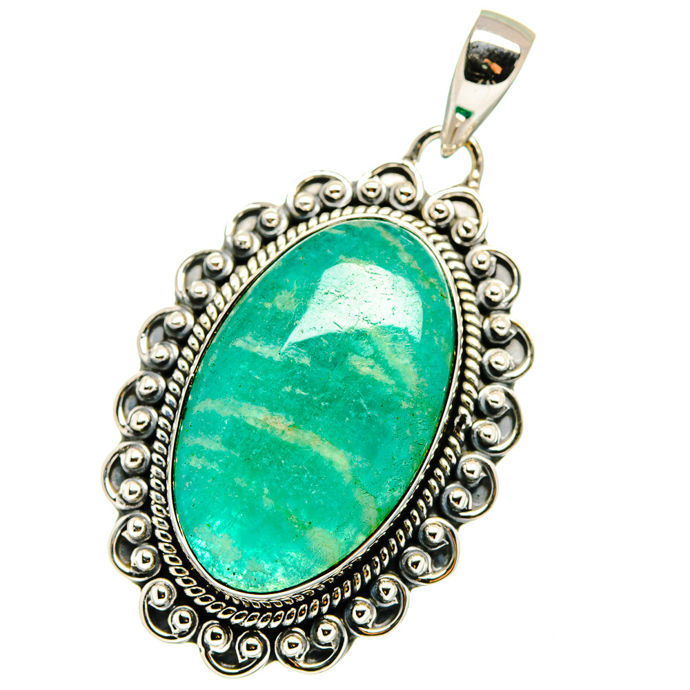 Amazonite Pendants handcrafted by Ana Silver Co - PD13612