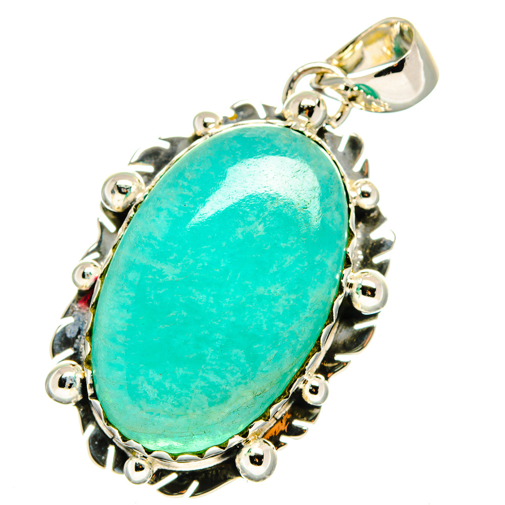 Amazonite Pendants handcrafted by Ana Silver Co - PD13618