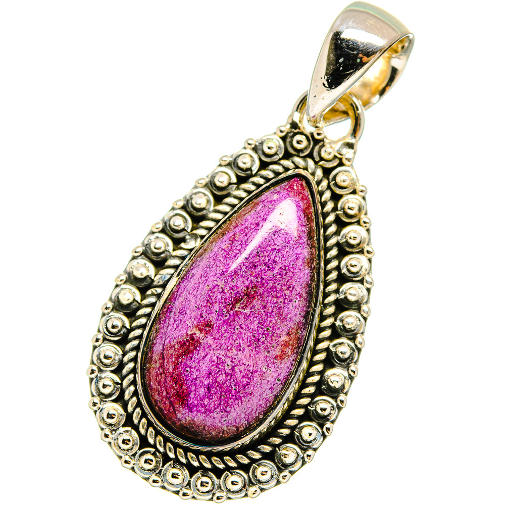Stichtite Pendants handcrafted by Ana Silver Co - PD13634