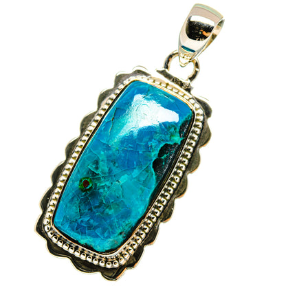 Chrysocolla Pendants handcrafted by Ana Silver Co - PD13648