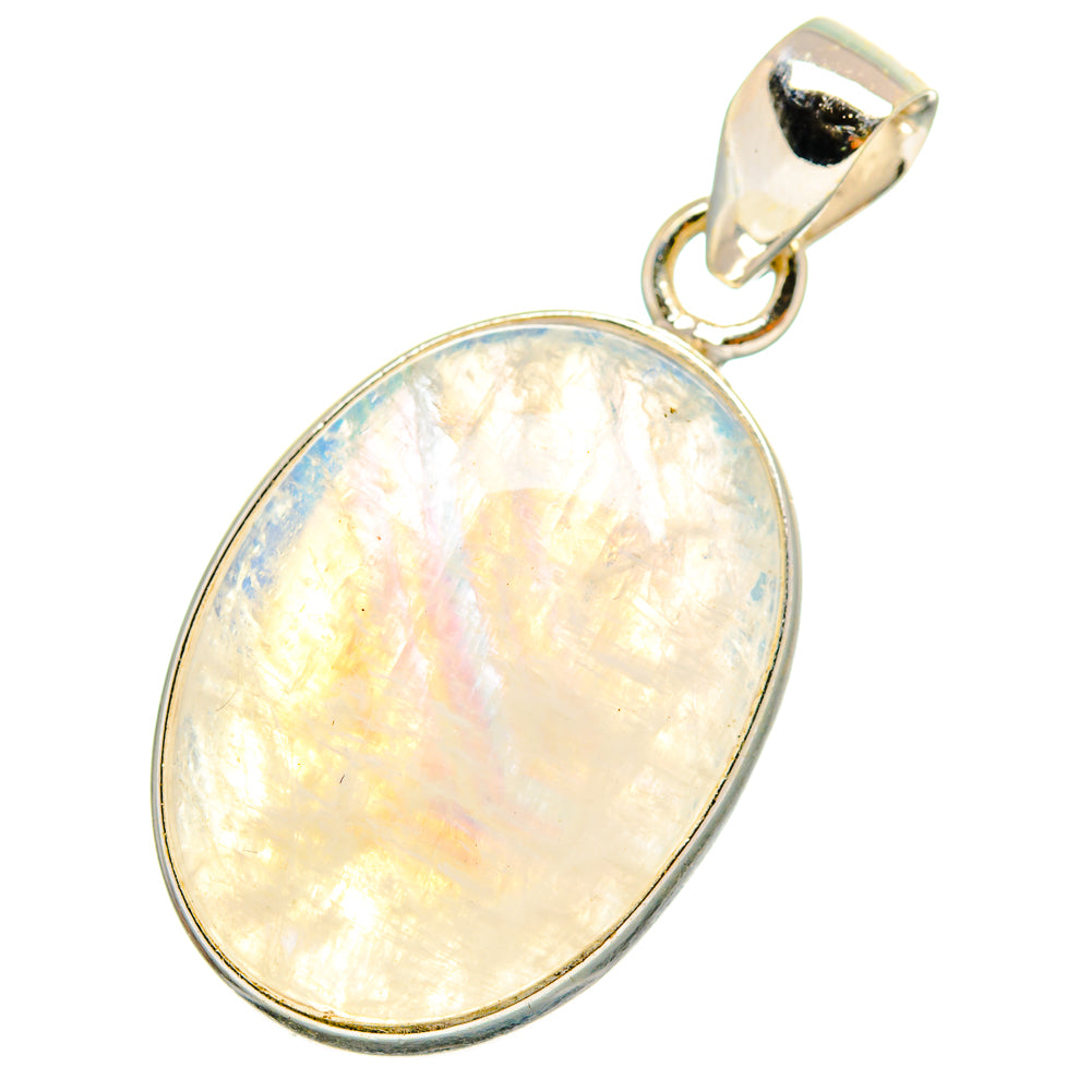 Rainbow Moonstone Pendants handcrafted by Ana Silver Co - PD13732