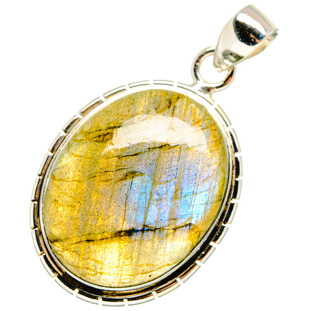 Labradorite Pendants handcrafted by Ana Silver Co - PD13736