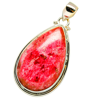 Thulite Pendants handcrafted by Ana Silver Co - PD13747