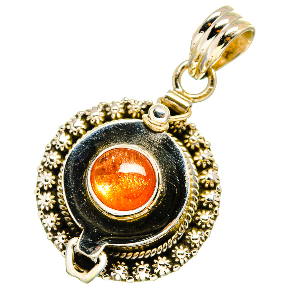 Sunstone Pendants handcrafted by Ana Silver Co - PD13749
