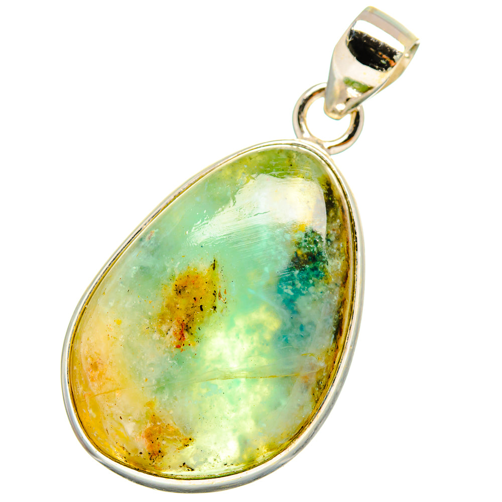 Peruvian Opal Pendants handcrafted by Ana Silver Co - PD13755