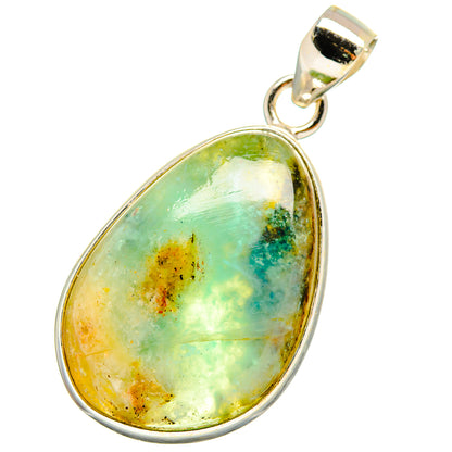 Peruvian Opal Pendants handcrafted by Ana Silver Co - PD13755